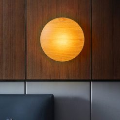 木纹壁灯